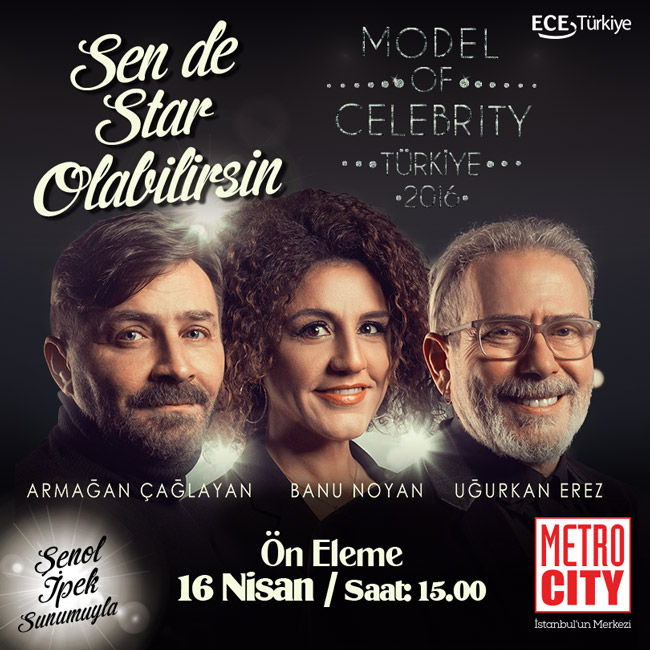 Metro City Avm`de Model Of Celebrity Türkiye 