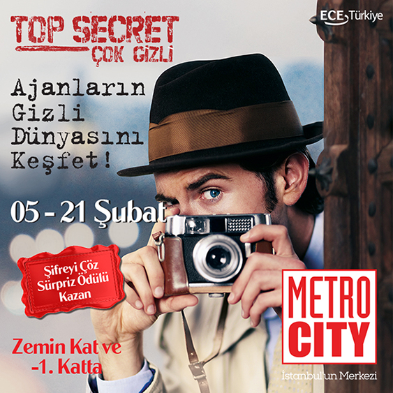 MetroCity AVM `de Top Secret Etkinliği 