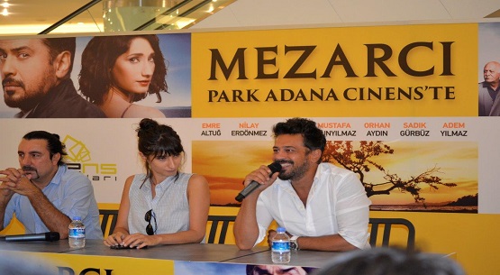 Mezarcı filmi özel gösterimi Park Adana`da gerçekleşti