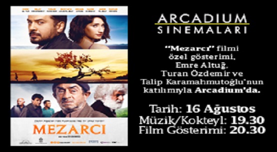Mezarcı’nın Ankara prömiyeri Arcadium’da 
