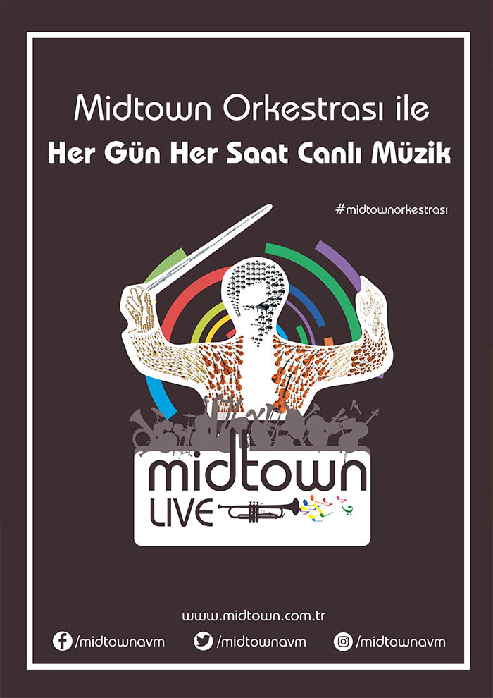 Midtown AVM `de Canlı Orkestra Keyfi 