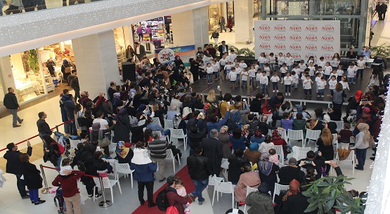 Minik yetenekler keyifli anlar yaşattı 