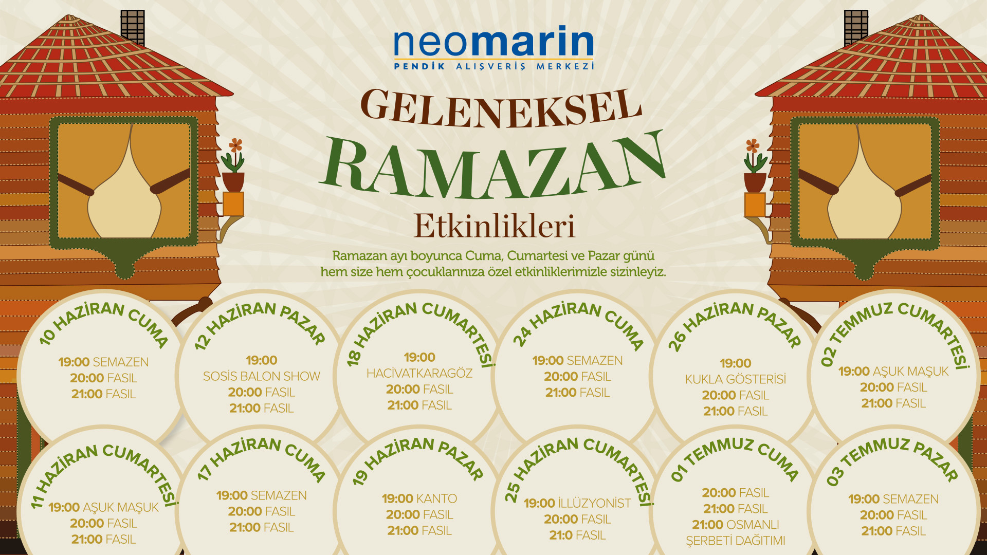 Neomarin AVM `de Ramazan Etkinliği 