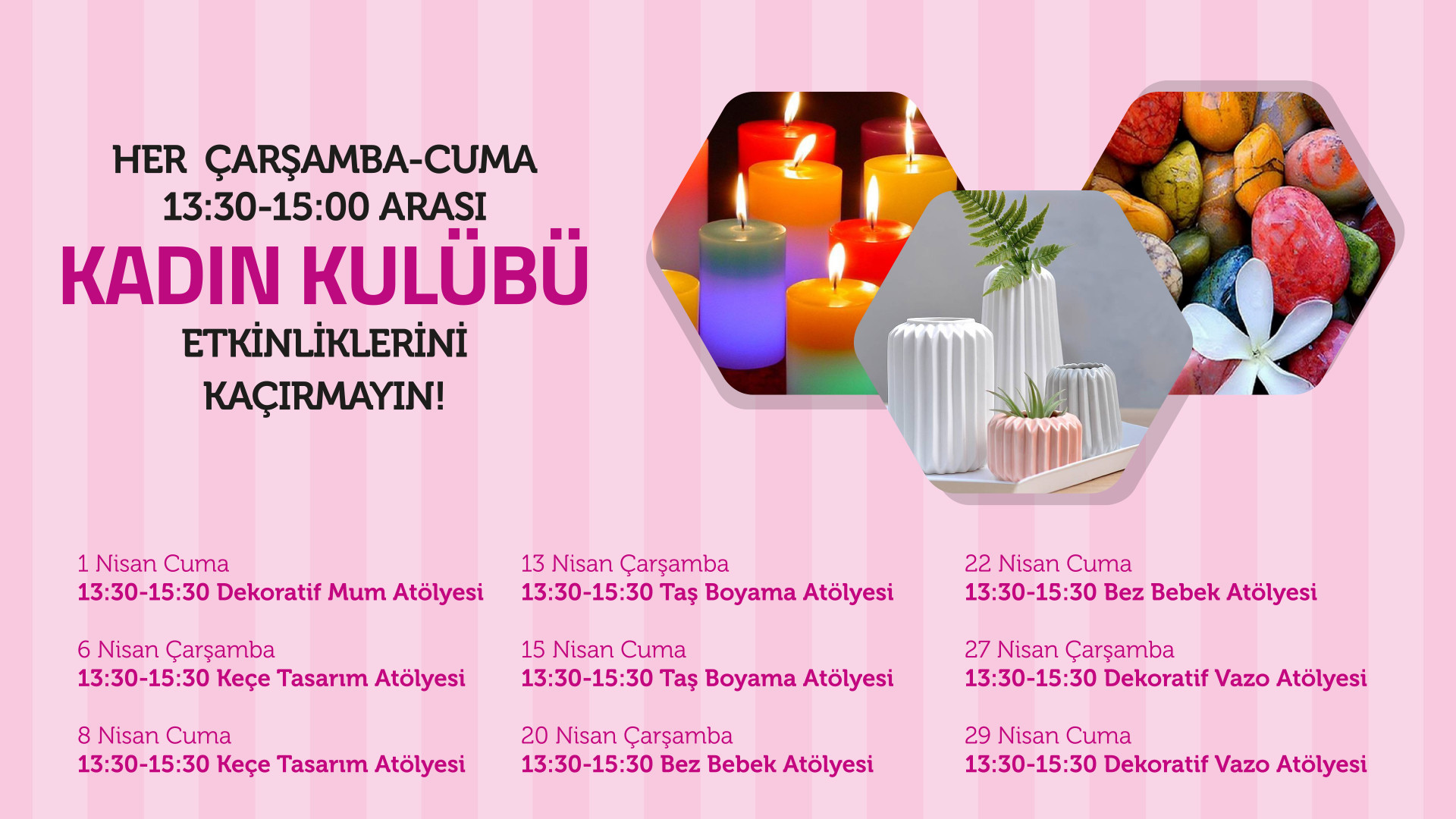 Neomarin AVM Kadınlar Kulübü Etkinlikleri 