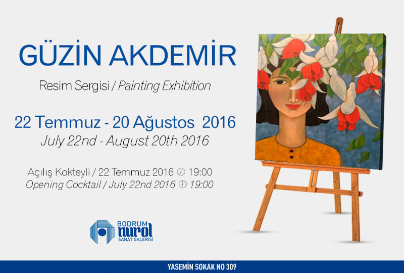 Oasis AVM`de Güzin Akdemir Sergisi 