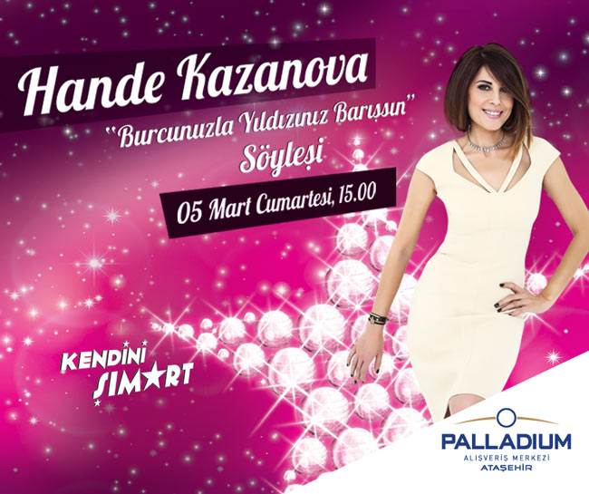 Palladium Ataşehir AVM `de Hande Kazanova 