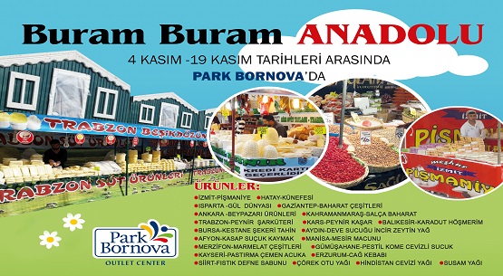 Park Bornova`da buram buram Anadolu 