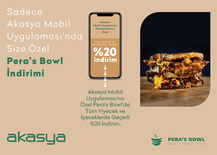 Pera`s Bowl`da %20 İndirim.! 