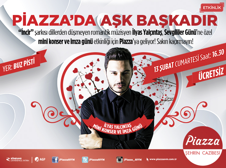 Şanlıurfa Piazza AVM İlyas Yalçıntaş Konseri 