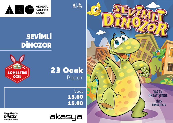 SEVİMLİ DİNAZOR AKASYADA 