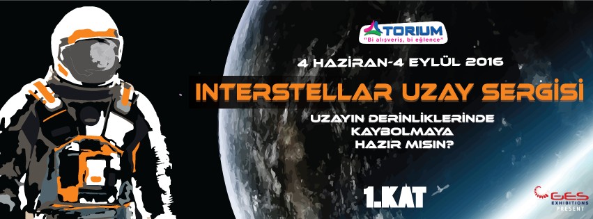 Torium AVM`de Interstellar Uzay Sergisi 