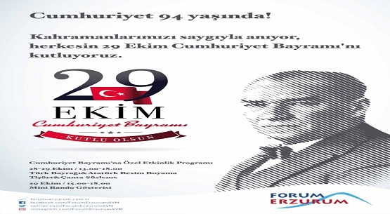 Tüm çocuklar Forum Erzurum’a davetli 