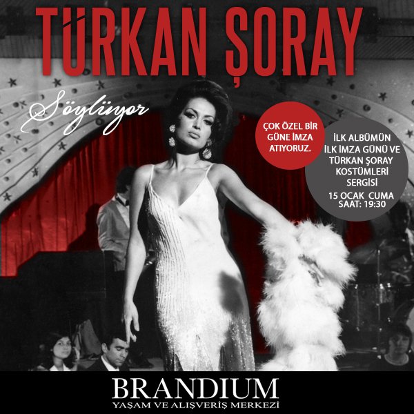 Türk Sinemasının Sultanı Türkan Şoray Brandium `da! 