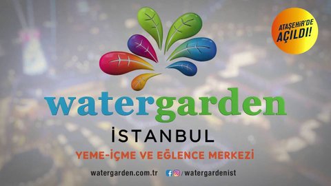 Water Garden Avm Ataşehir` de muhteşem ışık Gösterileriyle açıldı 