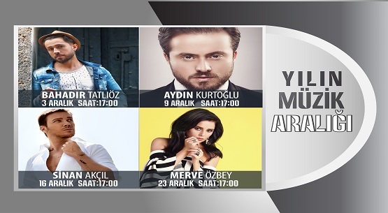 Yeşilyurt AVM`de yılın müzik aralığı 
