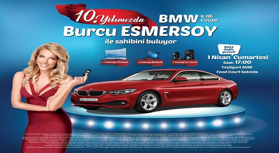 Yeşilyut AVM, 10. yılını çekilişle taçlandıracak 