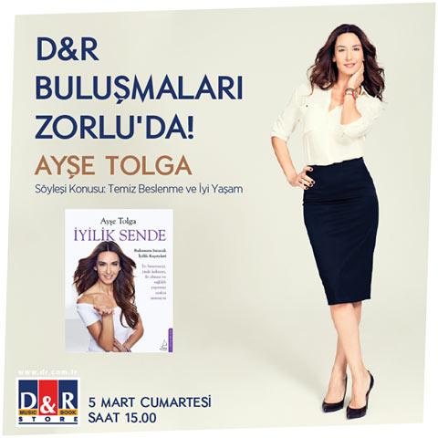 Zorlu AVM `de Ayşe Tolga İle Söyleşi 