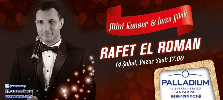 Antakya Palladium AVM Rafet El Roman Konseri