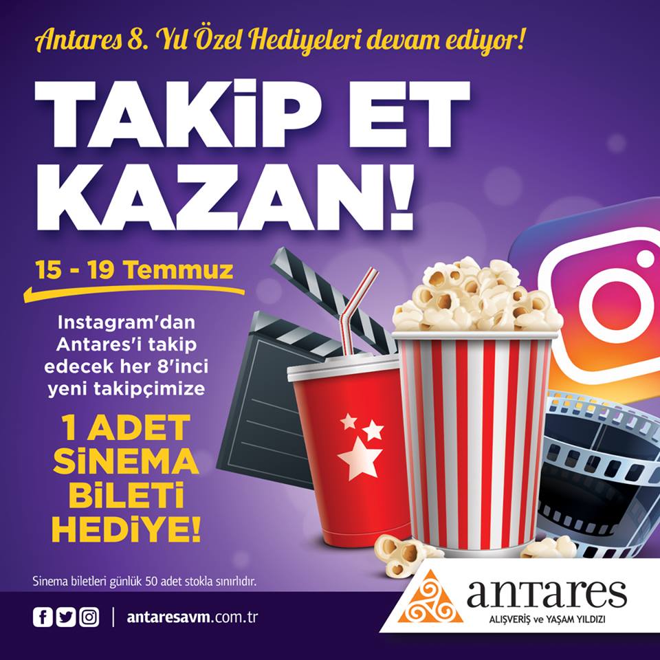 Antares AVM Sinema Kampanyası