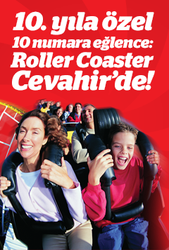 Cevahir Roller Coaster aktivitesi başladı!