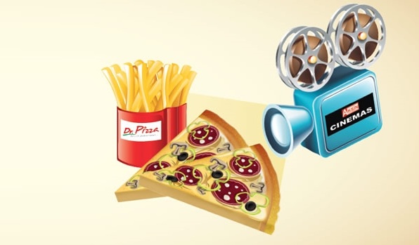 Erasta Antalya AVM Sinema Bileti Alana Pizza Bedava
