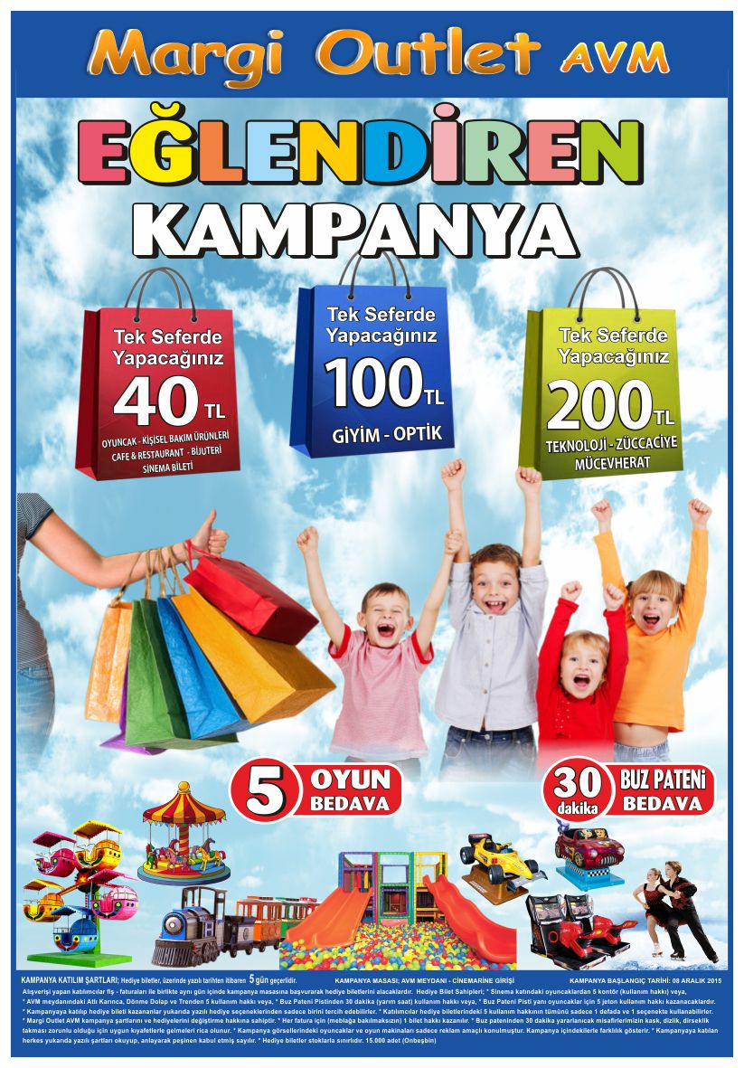 Margi Outlet AVM `de Alışveriş Eğlenceye Dönüşüyor!