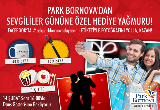 Park Bornova `dan Sevgililer Gününe Özel Hediyeler 