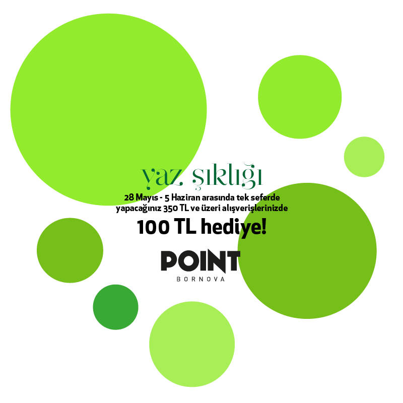 Point Bornova AVM `den Alışveriş Kampanyası 