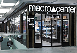 Macrocenter Snackbar