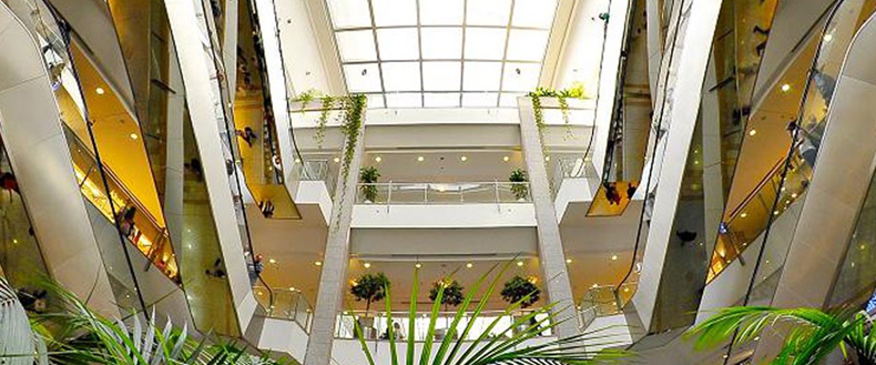 Ankara Ankamall Avm iç mekan görüntüsü